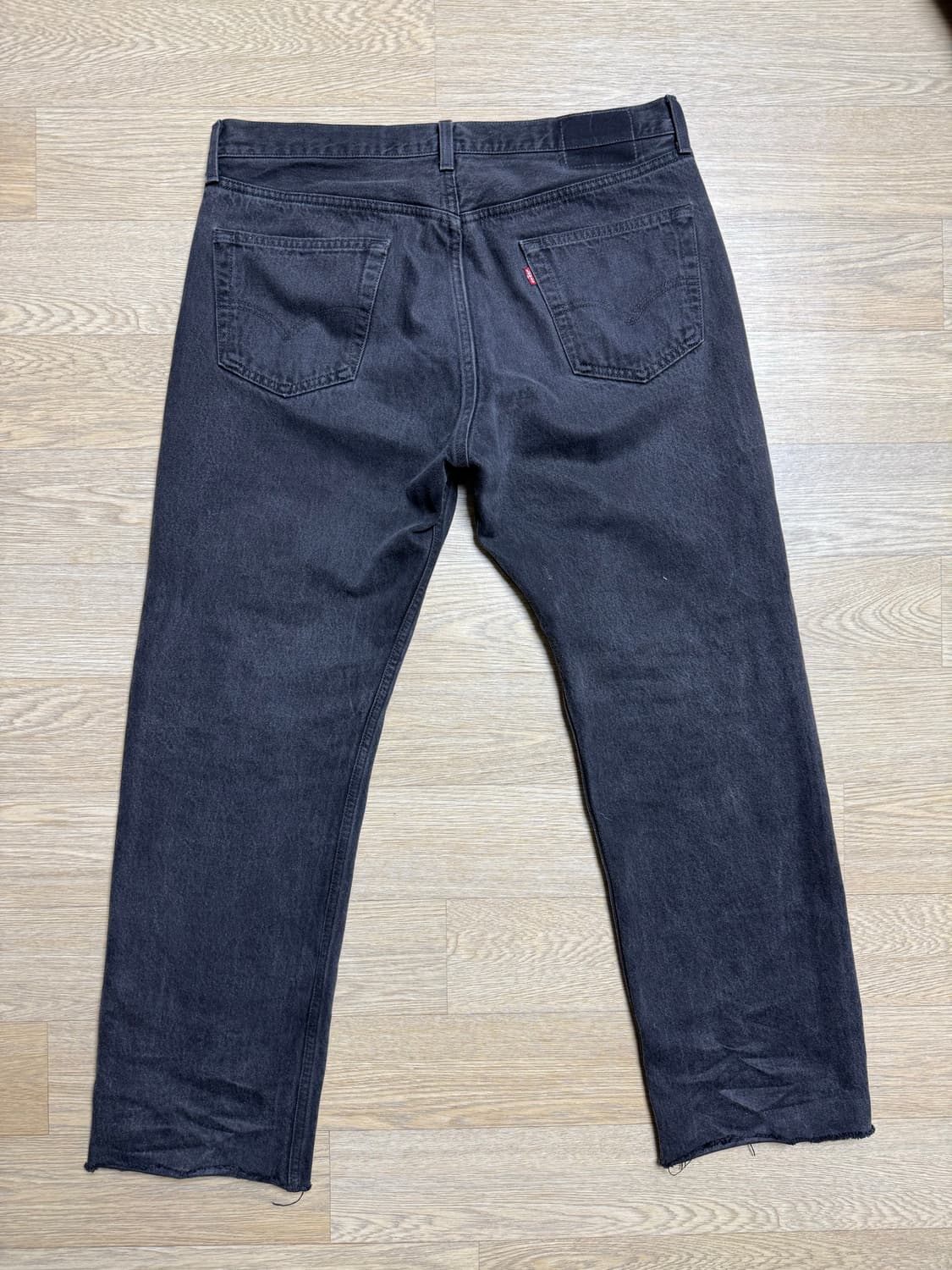 90s 리바이스 501 흑청 36x30 상품이미지4