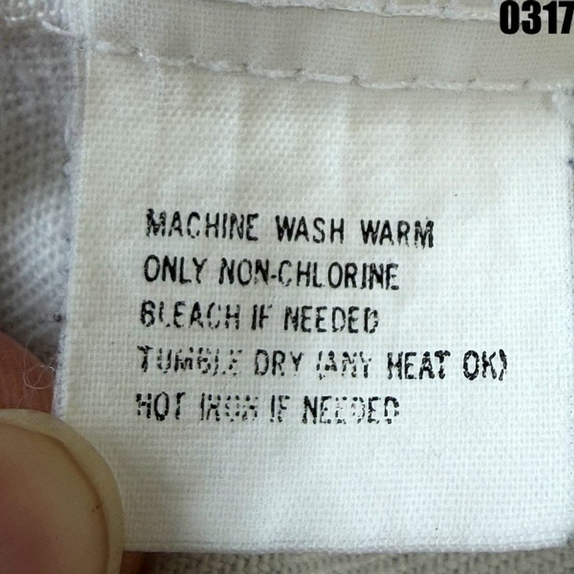 리바이스(Levi’s) 화이트 코튼 셔츠 XL 0317  상품이미지8