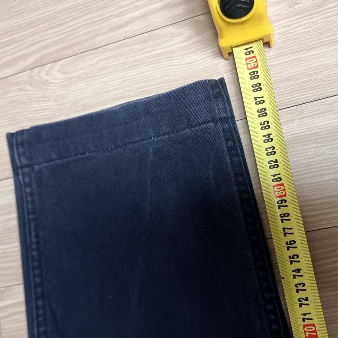 일본 헤드포터 네이비 데님 와이드 팬츠(34) 상품이미지4