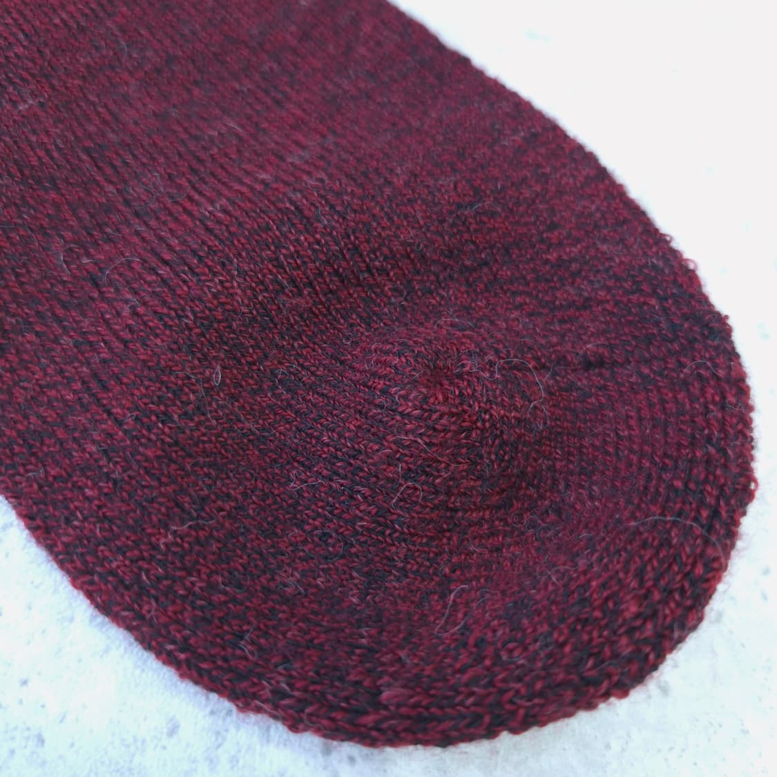 일본제 버건디 니트 장목양말 니삭스 상품이미지4