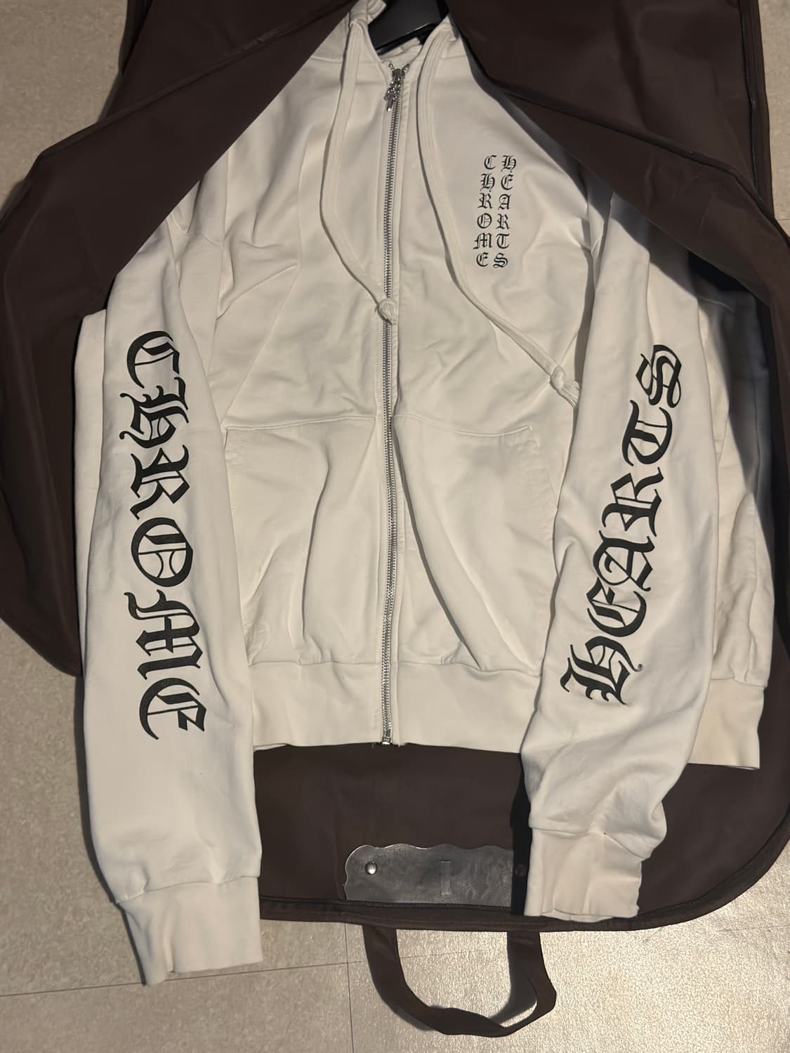 크롬하츠 버티컬 후드집업 L 상품이미지1