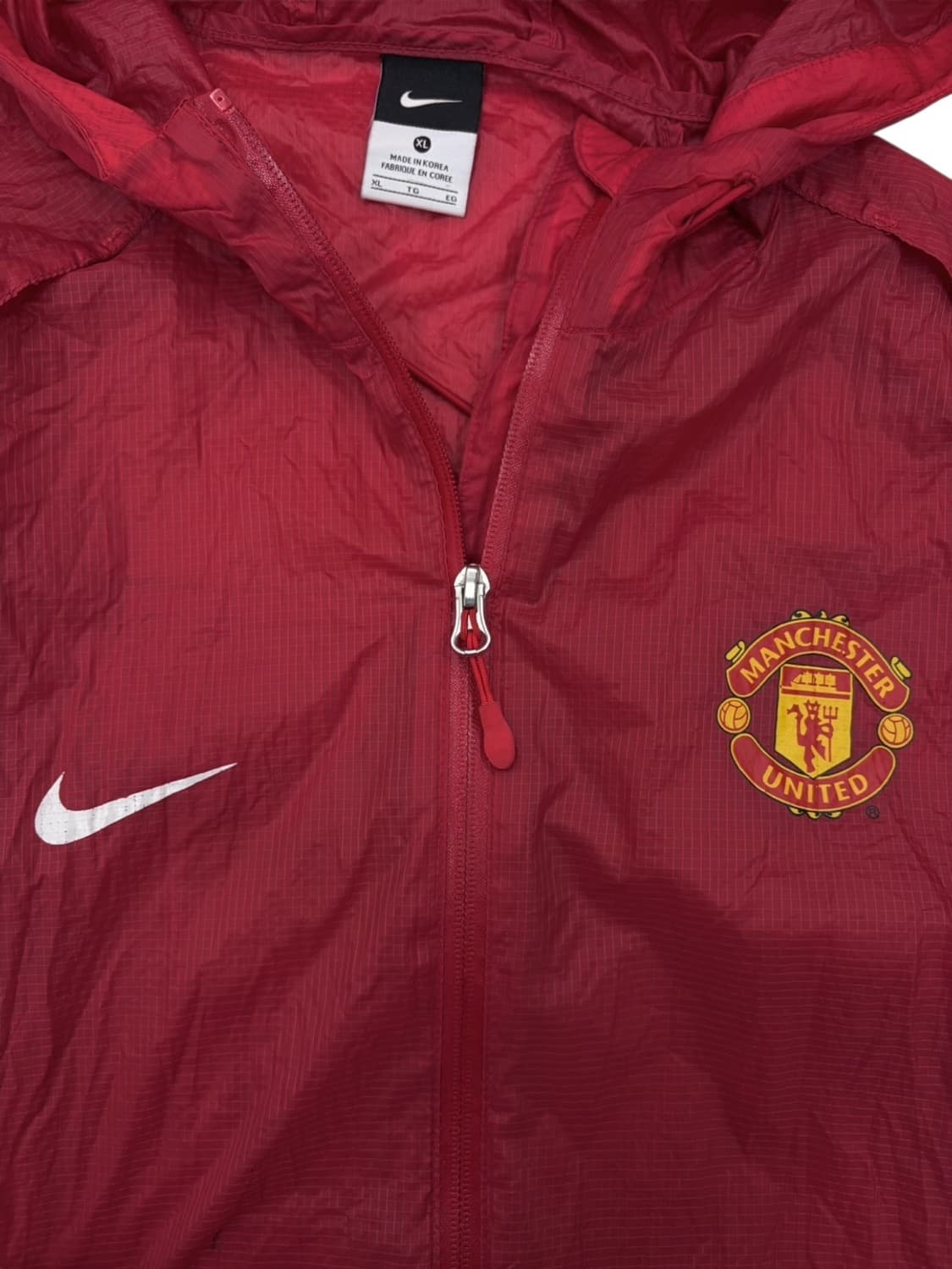 나이키 올드스쿨 맨유 바람막이 딥레드 (XL) 상품이미지4