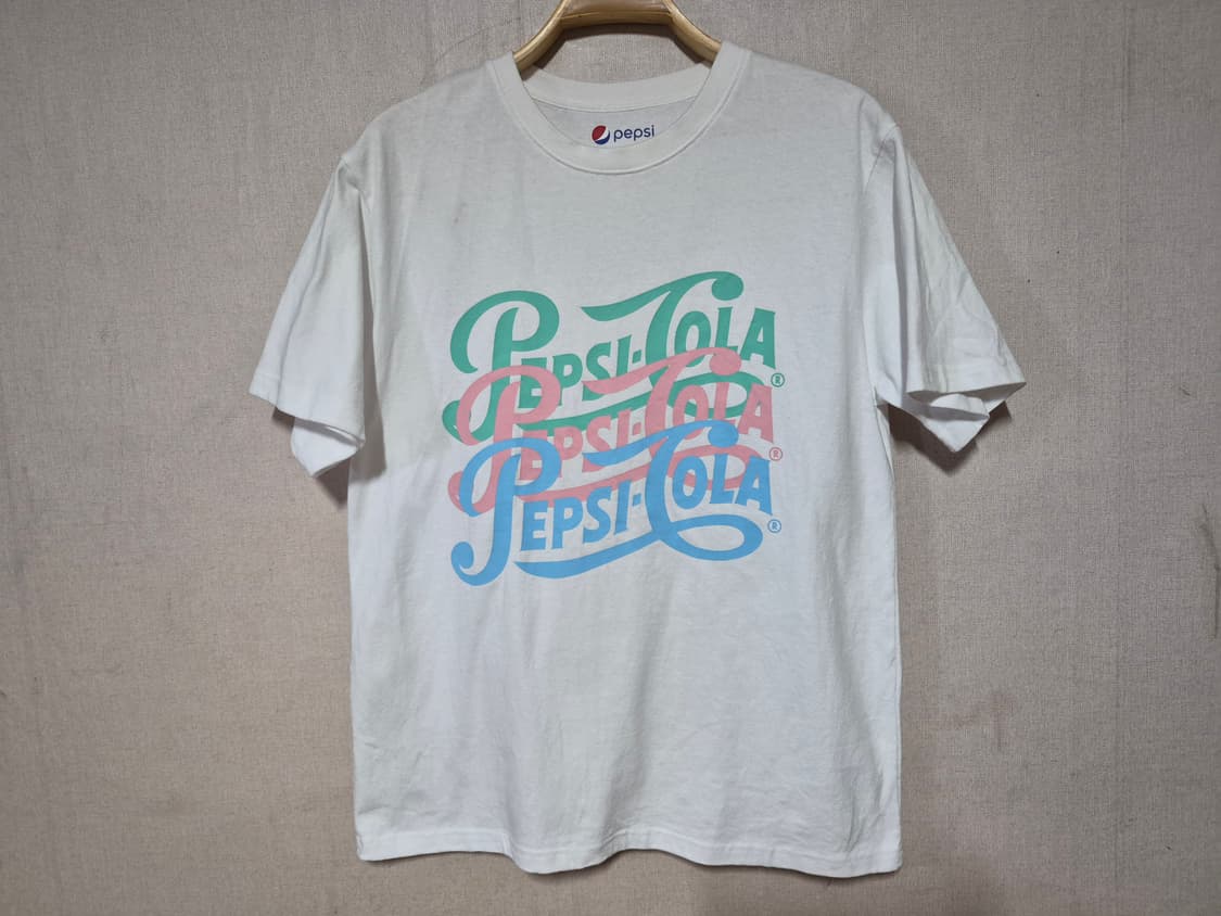 PepsiCola 펩시콜라 로고 화이트 XL 상품이미지1