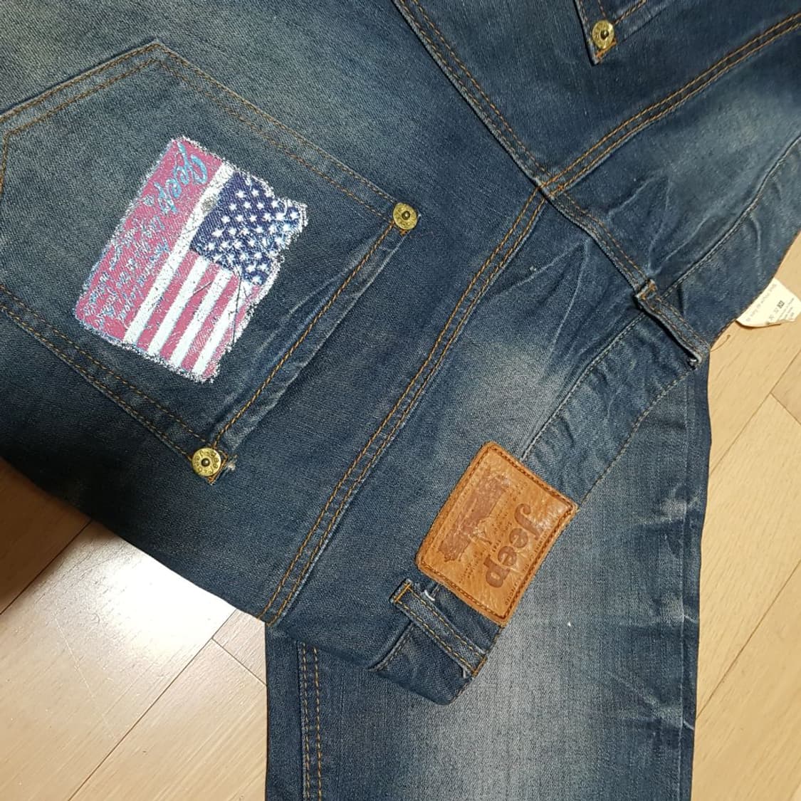 34 35 / JEEP / 지프 워싱 청바지/ 토하322  상품이미지1