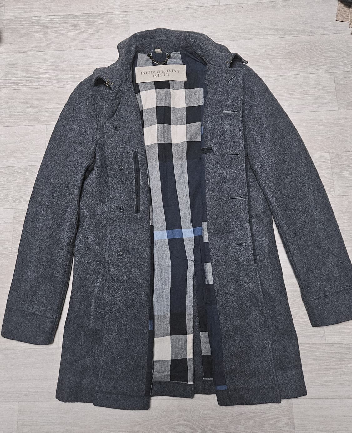 버버리 모 혼방  코트 M(95~100) 정품 상품이미지1