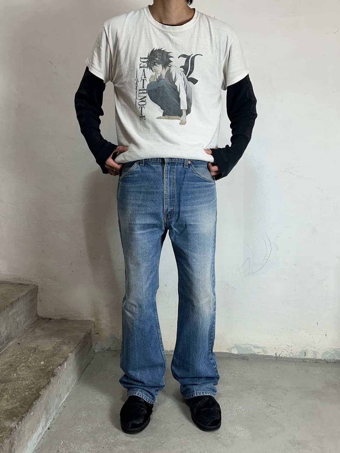 90’s USA 빈티지 리바이스 517 오렌지탭 부츠컷 리바이스 청바지 상품이미지2