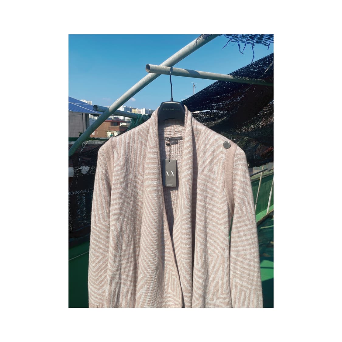 Maze Tie Open Cardigan 상품이미지2