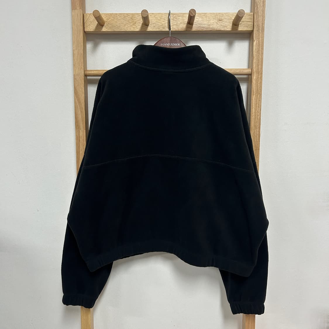 나이키 우먼스 스우시로고 오버사이즈 하프집 플리스 탑 상품이미지5