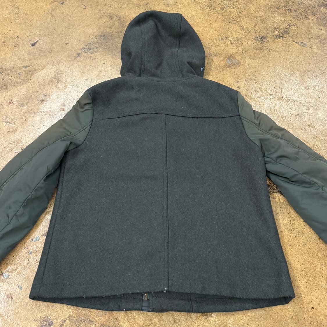 디젤 카키 더플 떡볶이 숏 코트  상품이미지4