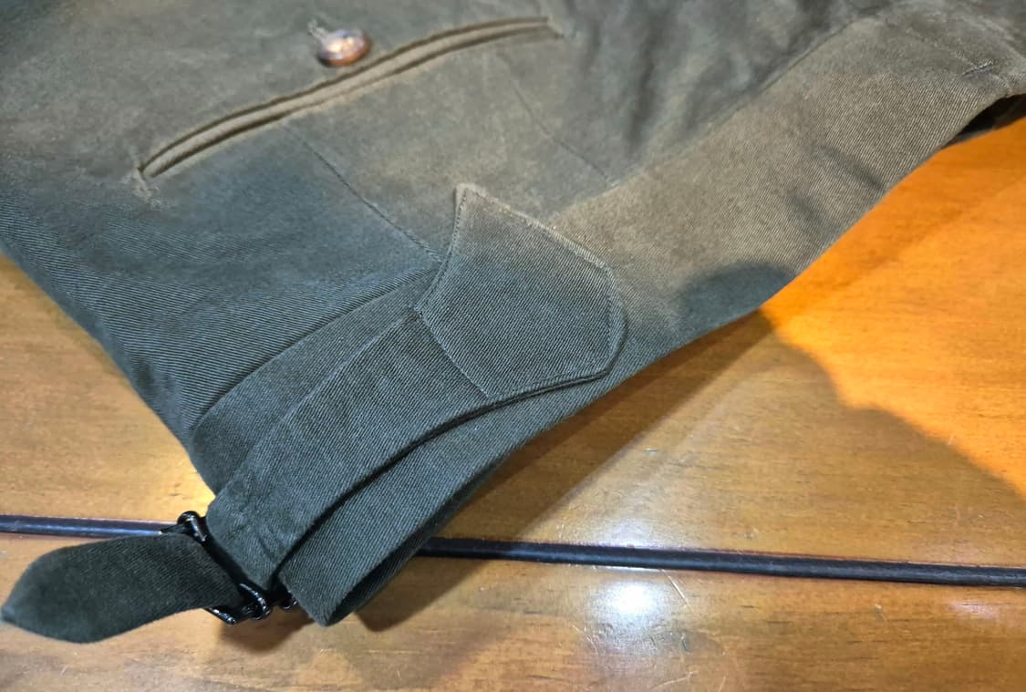 다크 그린 치노 팬츠 상품이미지2