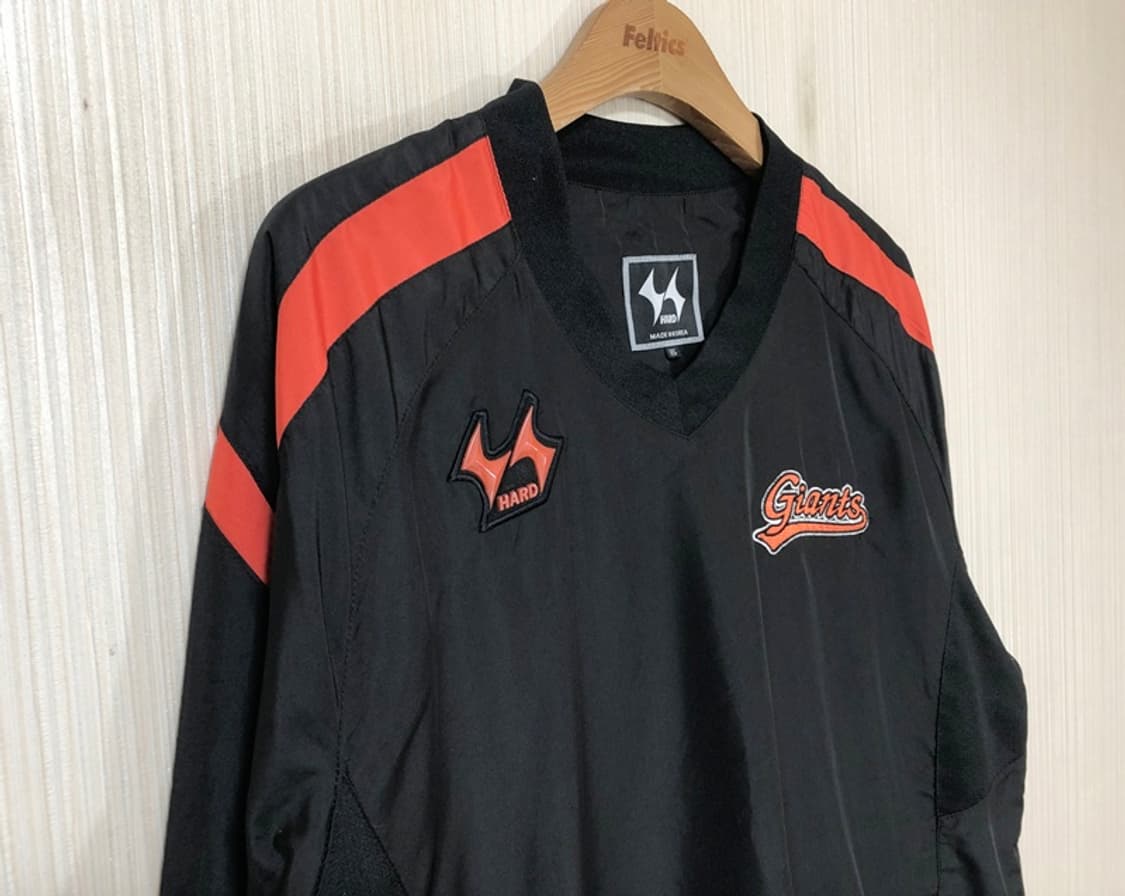 KBO 하드스포츠 롯데자이언츠 웜업풀오버/바람막이 95 상품이미지5