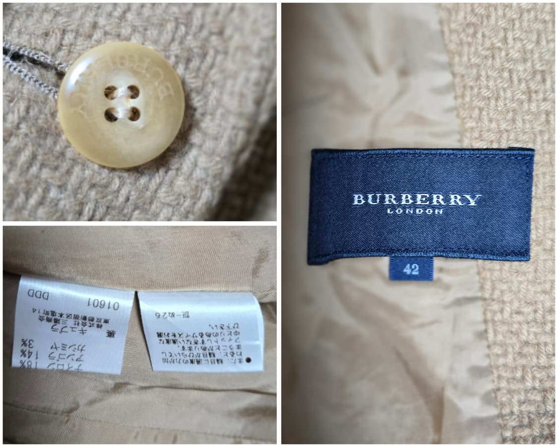 정품 버버리 캐시미어 자켓/여66 상품이미지2
