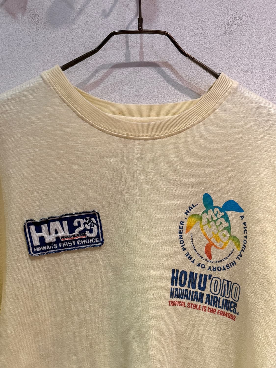 Hawaiian Airlines Vintage Patch Tee 상품이미지3