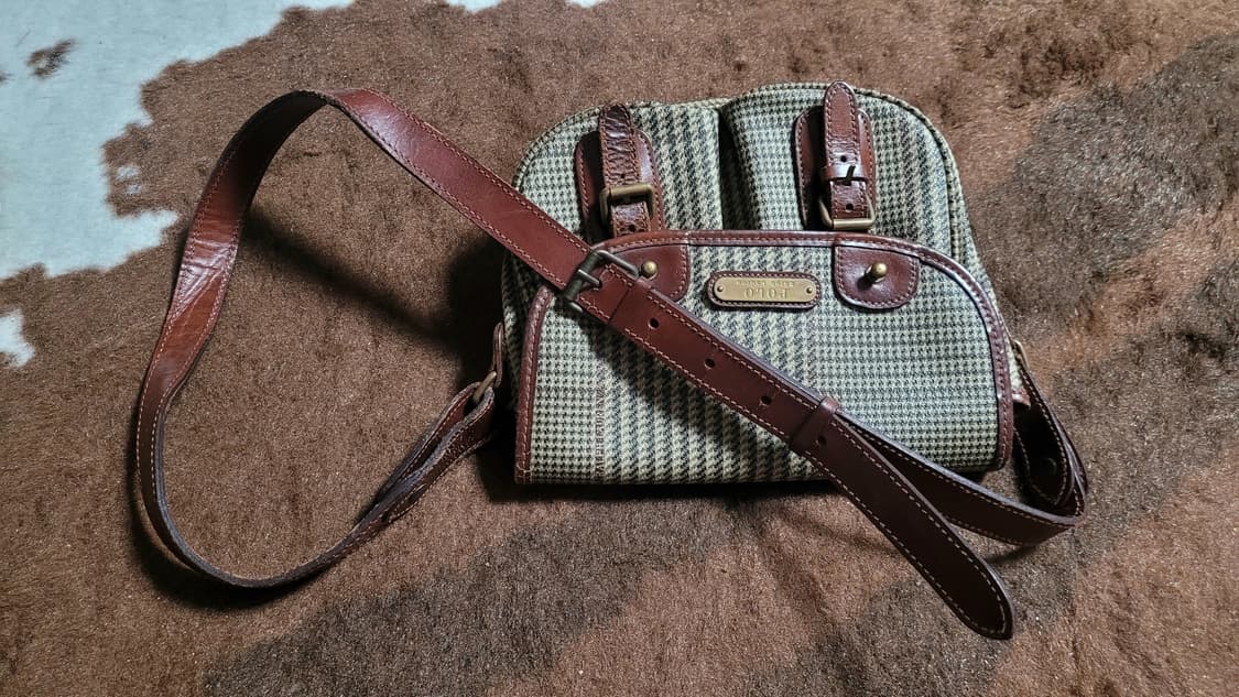 폴로 랄프로렌 남녀공용 체크 소형 크로스백 상품이미지6