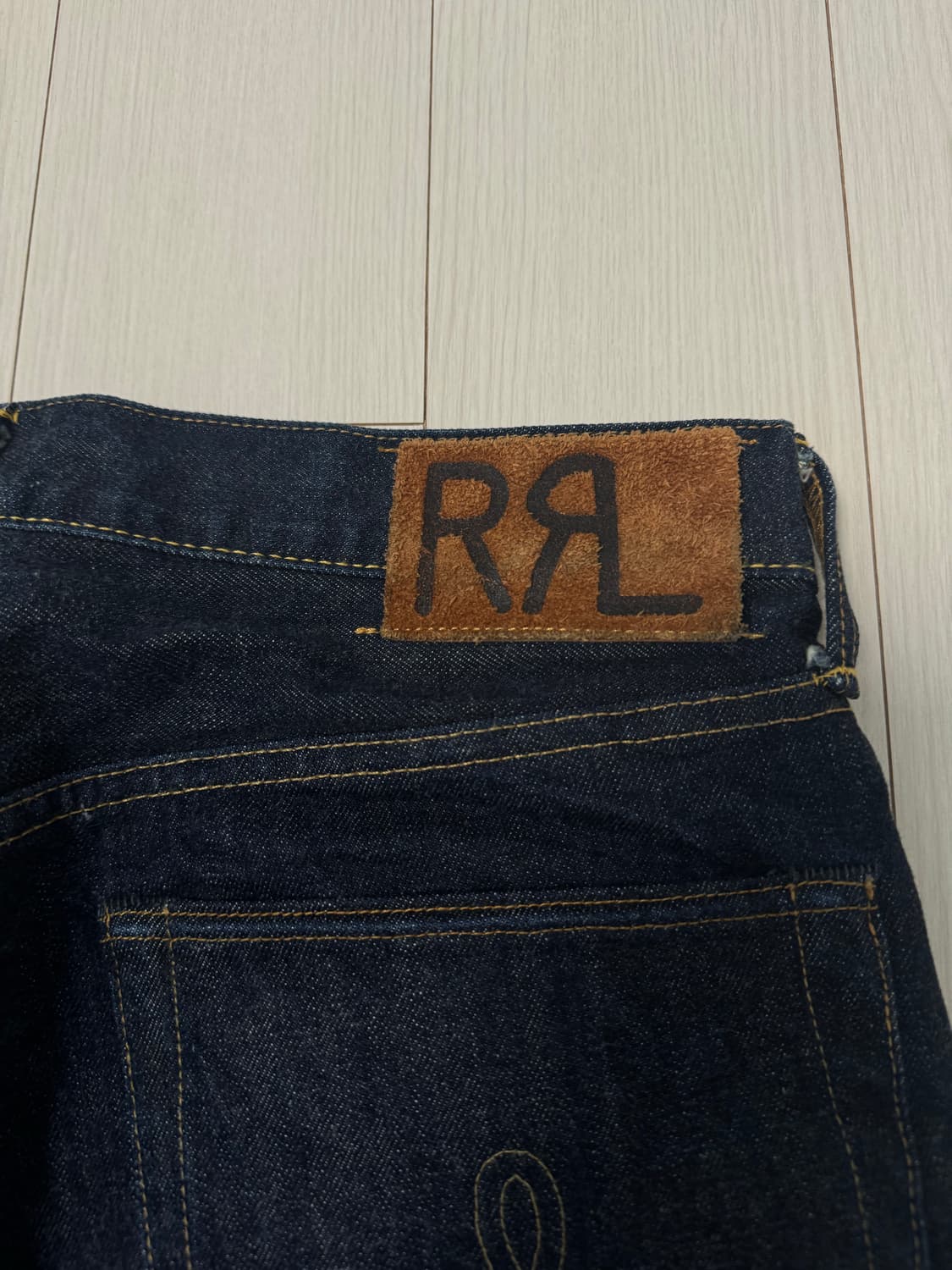 RRL 더블알엘 원워시 셀비지 데님 판매합니다.  상품이미지5