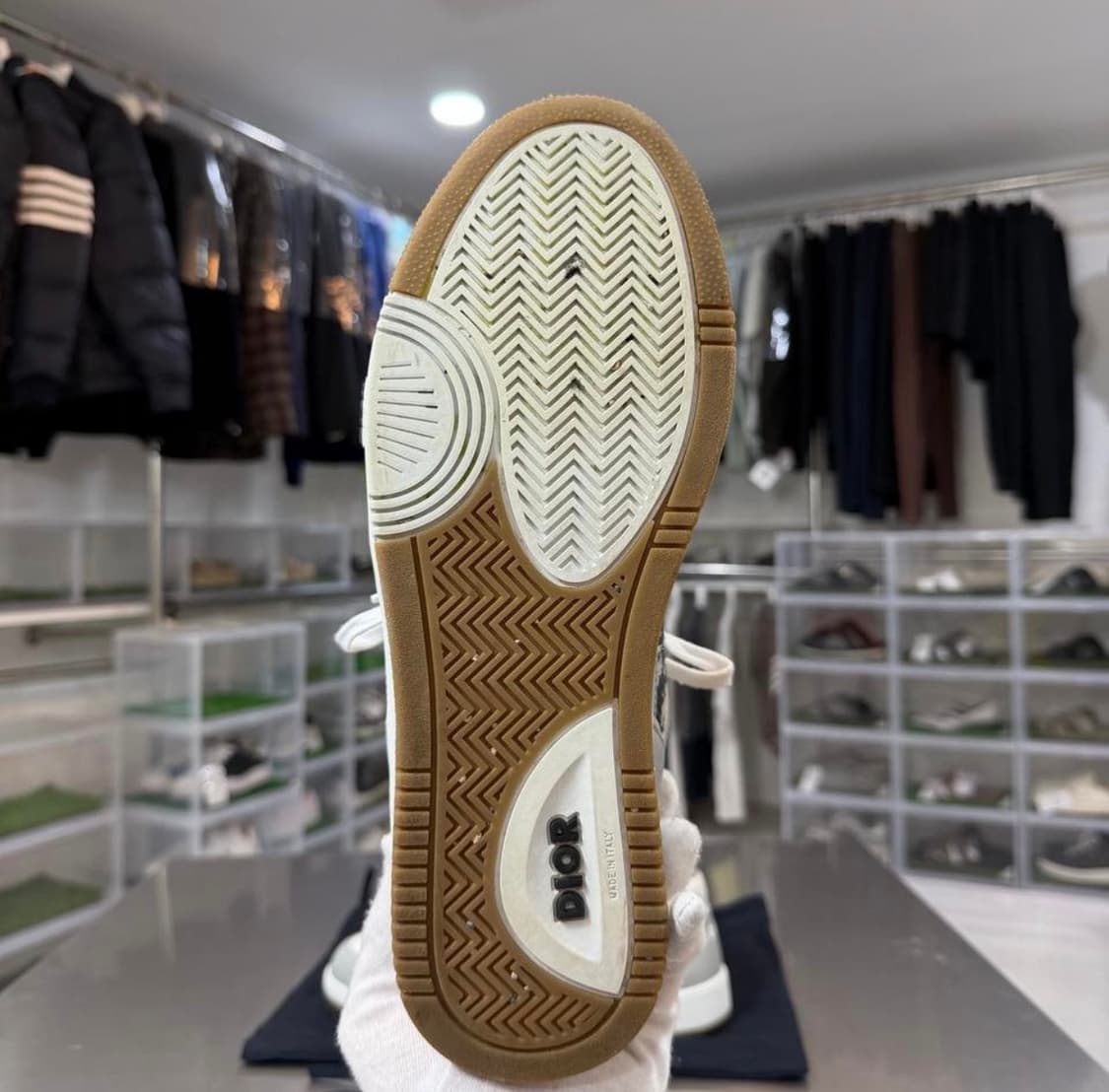 [리오브] 디올 오블리크 B27 로우탑 스니커즈 상품이미지3