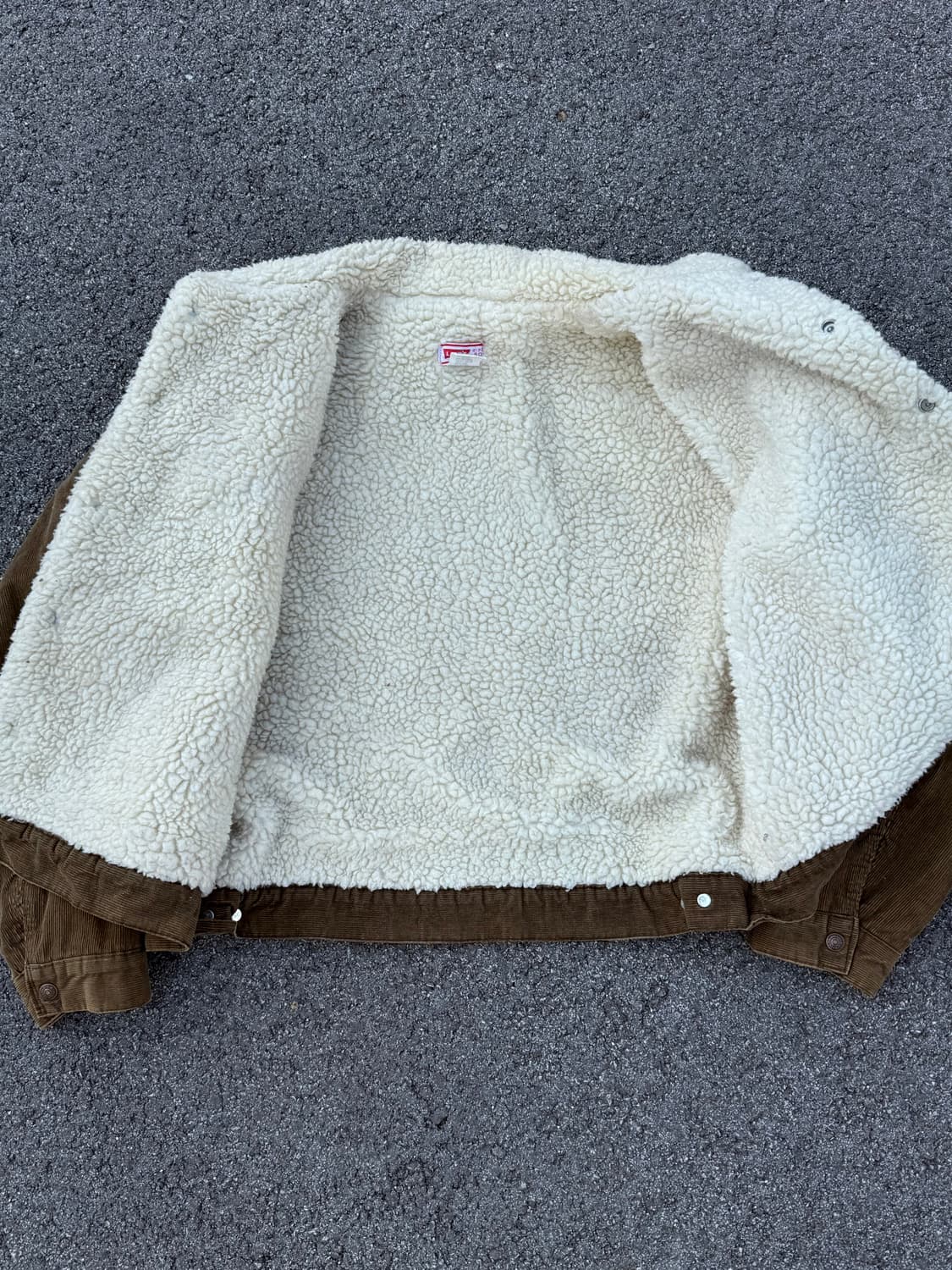 70-80s USA Levis 리바이스 쉐르파 코듀로이 트러커 자켓 상품이미지9