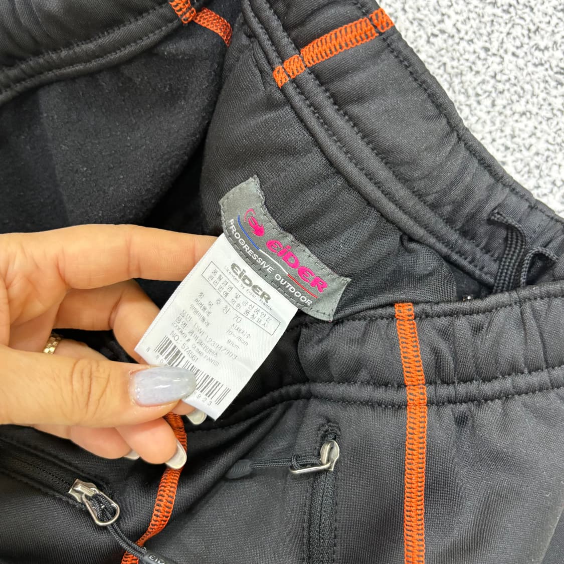 70 아이더 여성 등산 기모 바지 기능성 0317J 상품이미지3