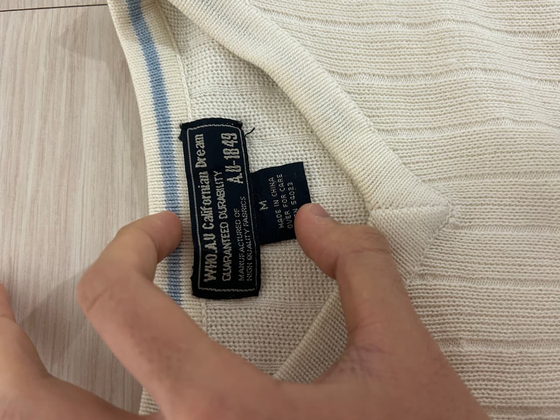 Californian Dream v neck knit 상품이미지3