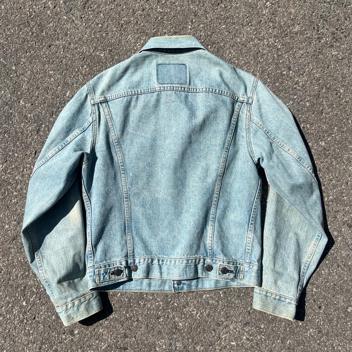 90’s 리바이스 71557 빅E 데님 트러커 자켓 상품이미지6