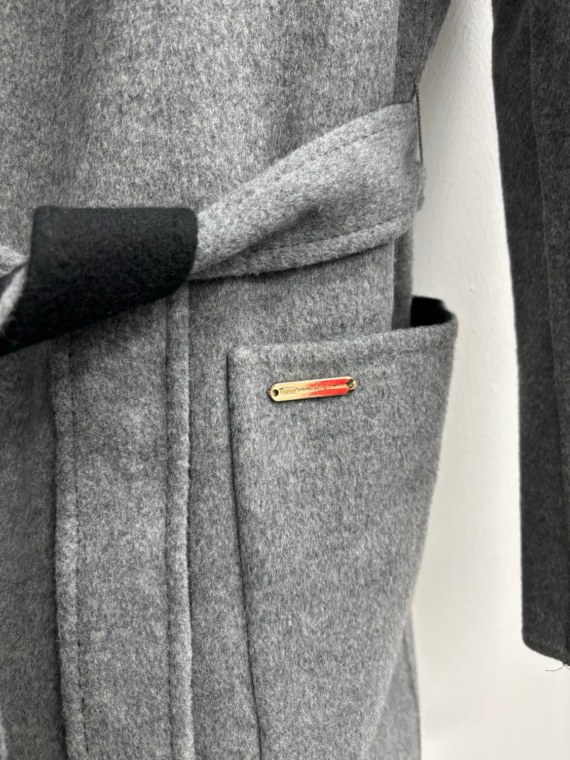 고비 GOBI 캐시미어 100% 리버시블 롱 코트 상품이미지4