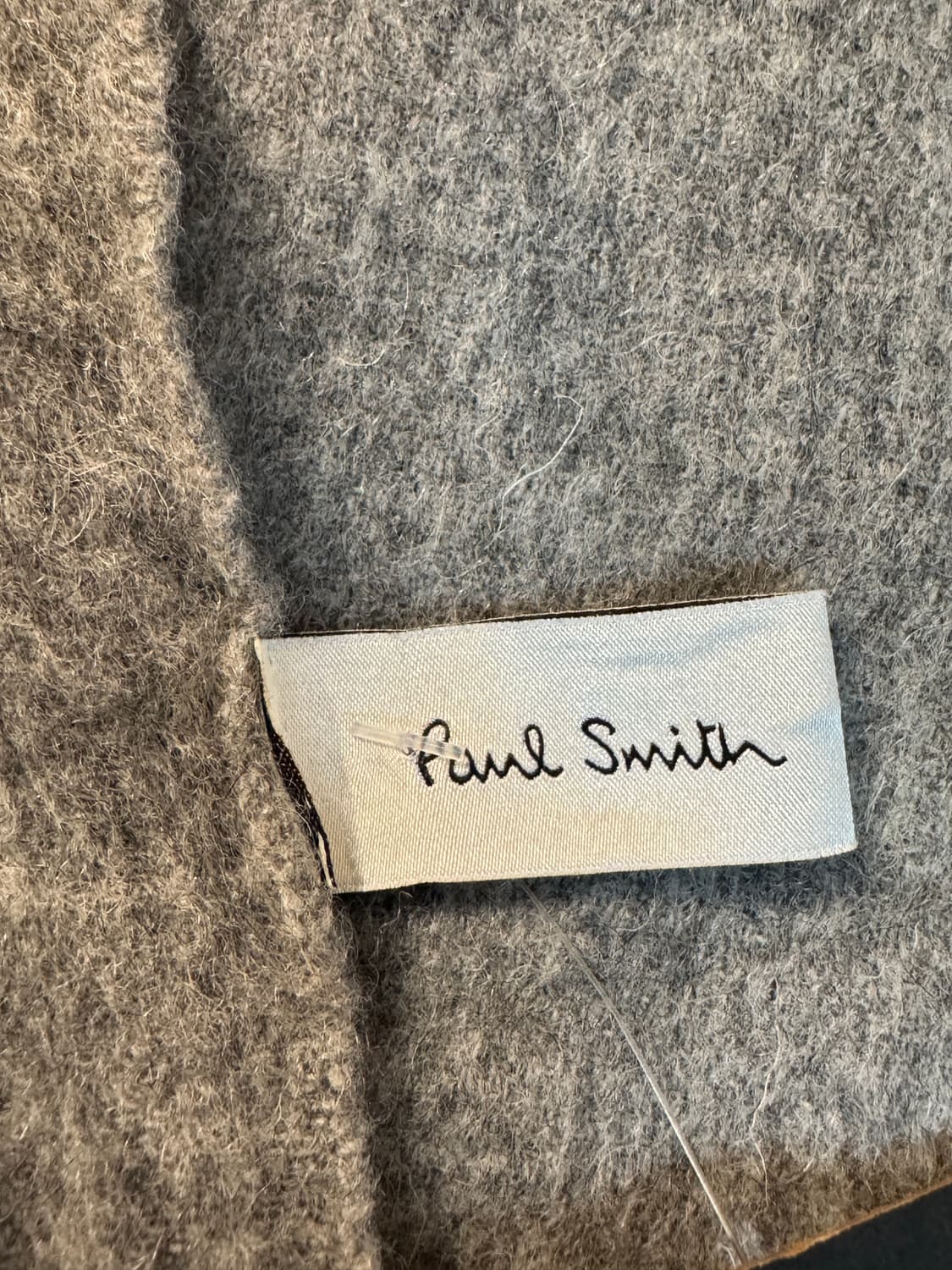 Paul Smith lambswool gray muffler 상품이미지2