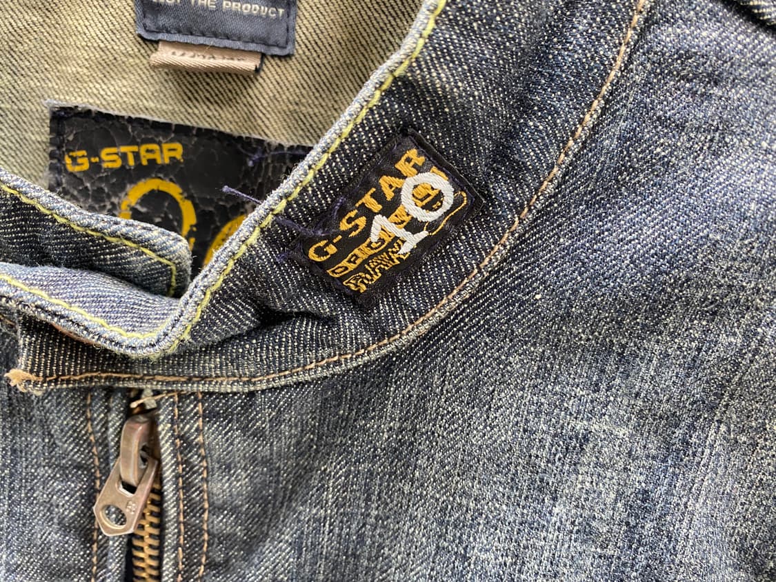 G-stat rider denim jk(스판) 상품이미지3