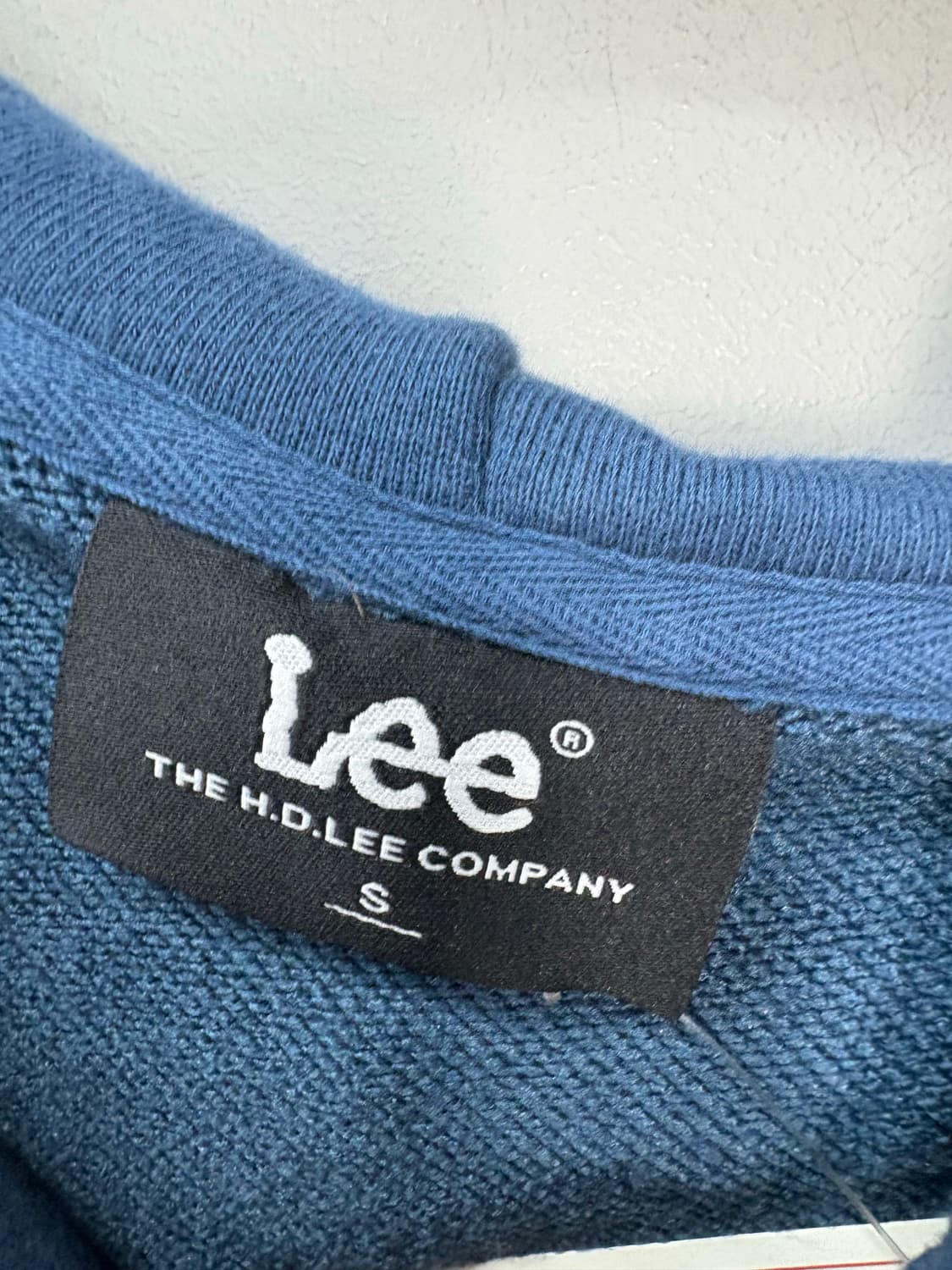 리 데님 아플리케 후드집업 A3076 상품이미지6