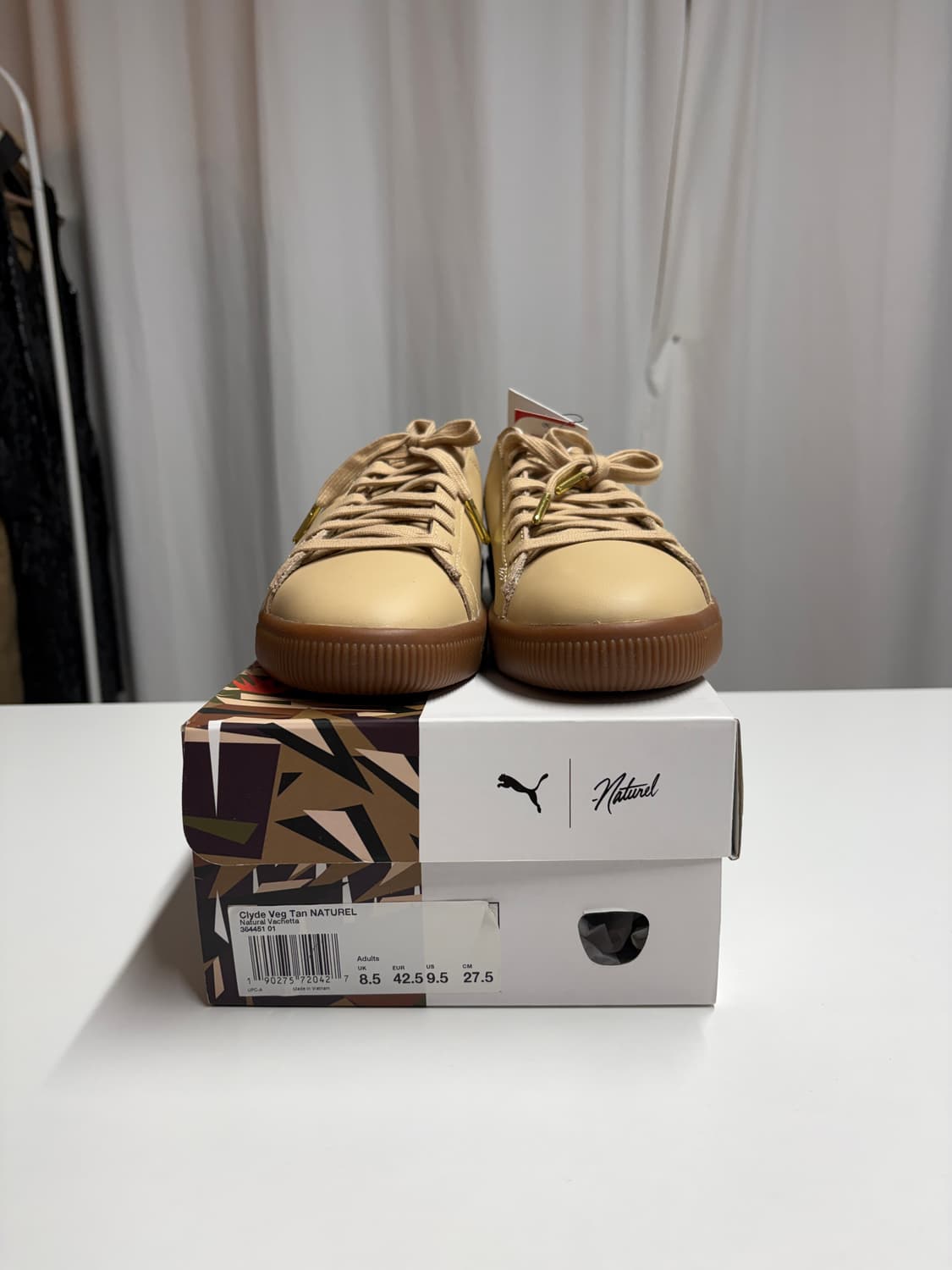 푸마 x NATUREL 클라이드 베지터블 태닝 레더 상품이미지2