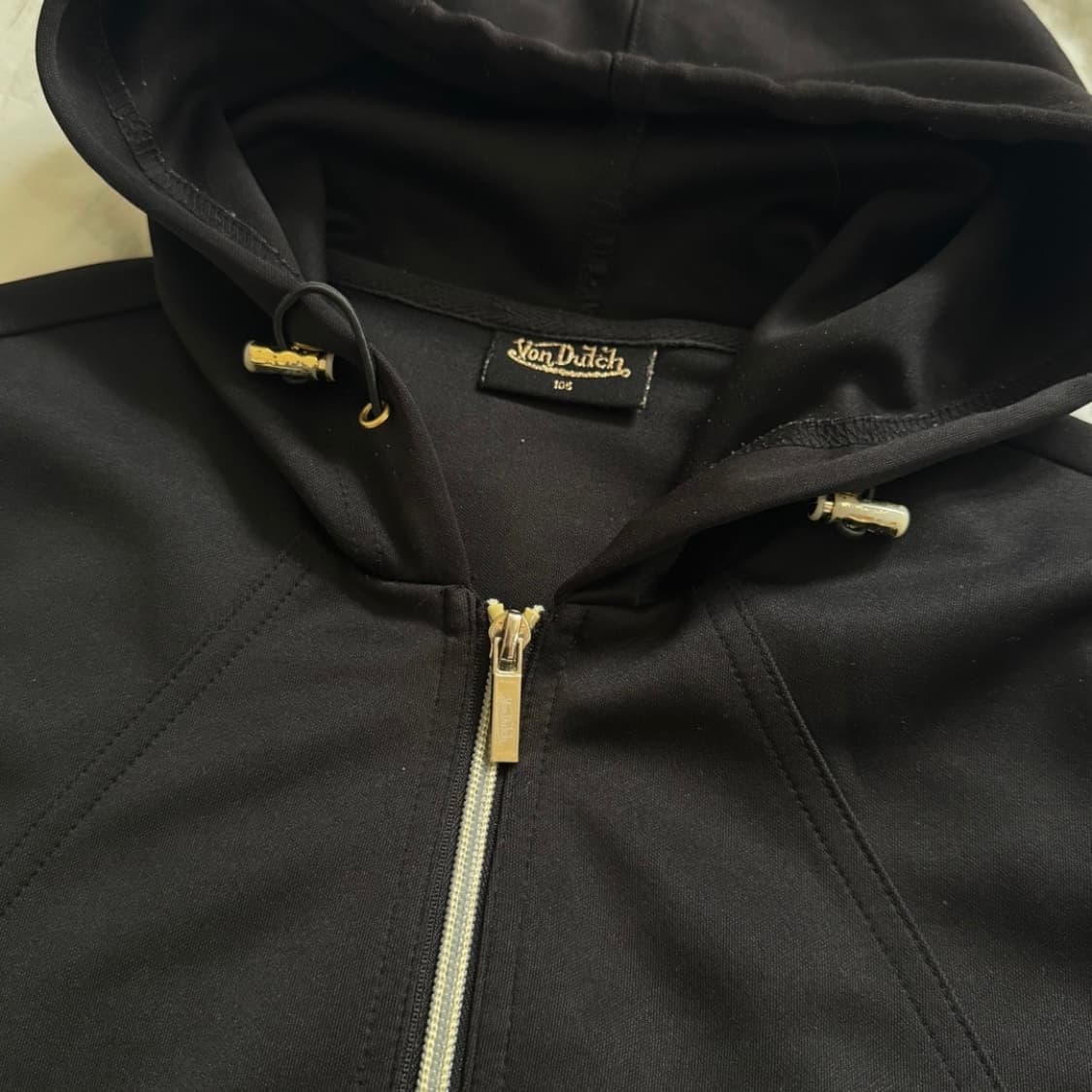 Von Dutch 후드집업 y2k 큐빅 상품이미지4