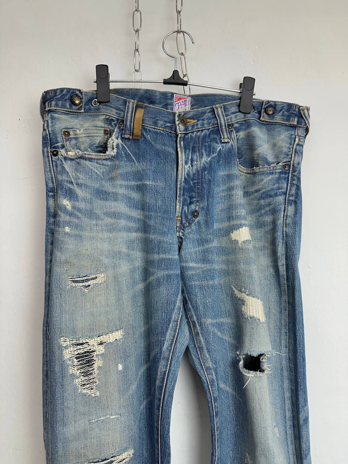 PRPS Heirloom Distressed Repair Denim Pa 상품이미지5