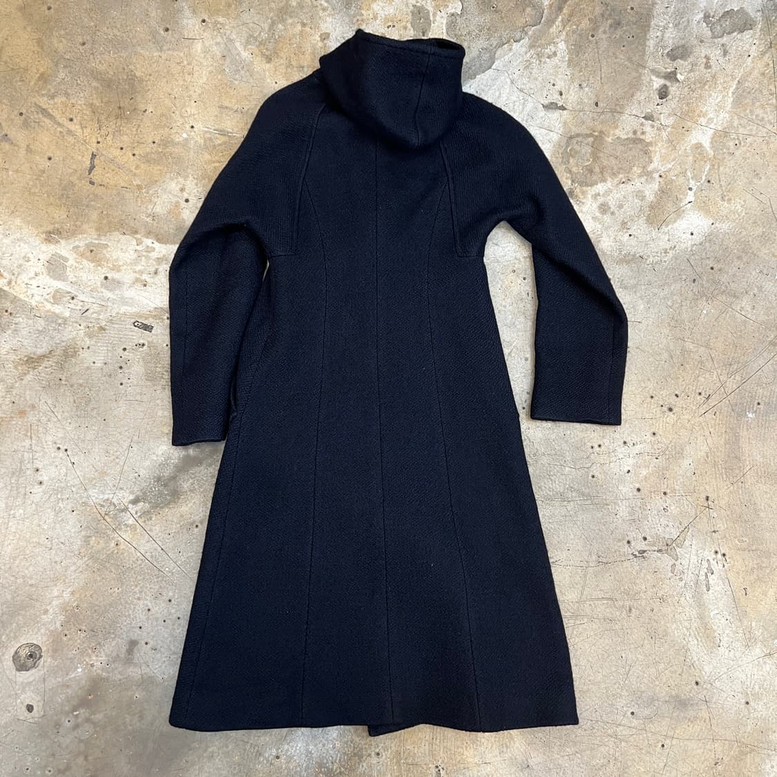 zucca 울 롱 후드 코트 상품이미지4