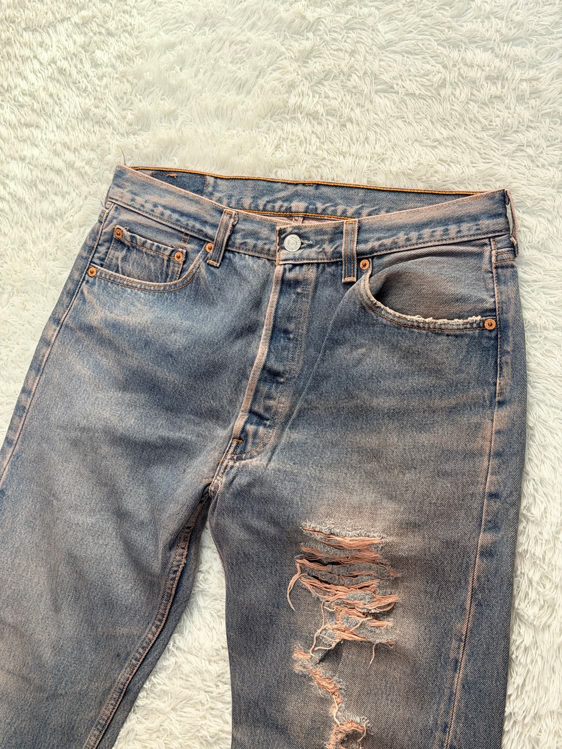 [98년산/Made in USA] 리바이스 501-0000 오리지널 빈티 상품이미지1