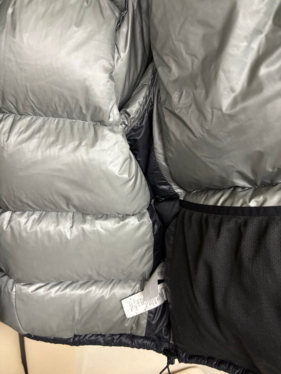 스투시 다운 파카 마이크로 립스탑 패딩 팬텀 블랙[사이즈:M] 상품이미지3