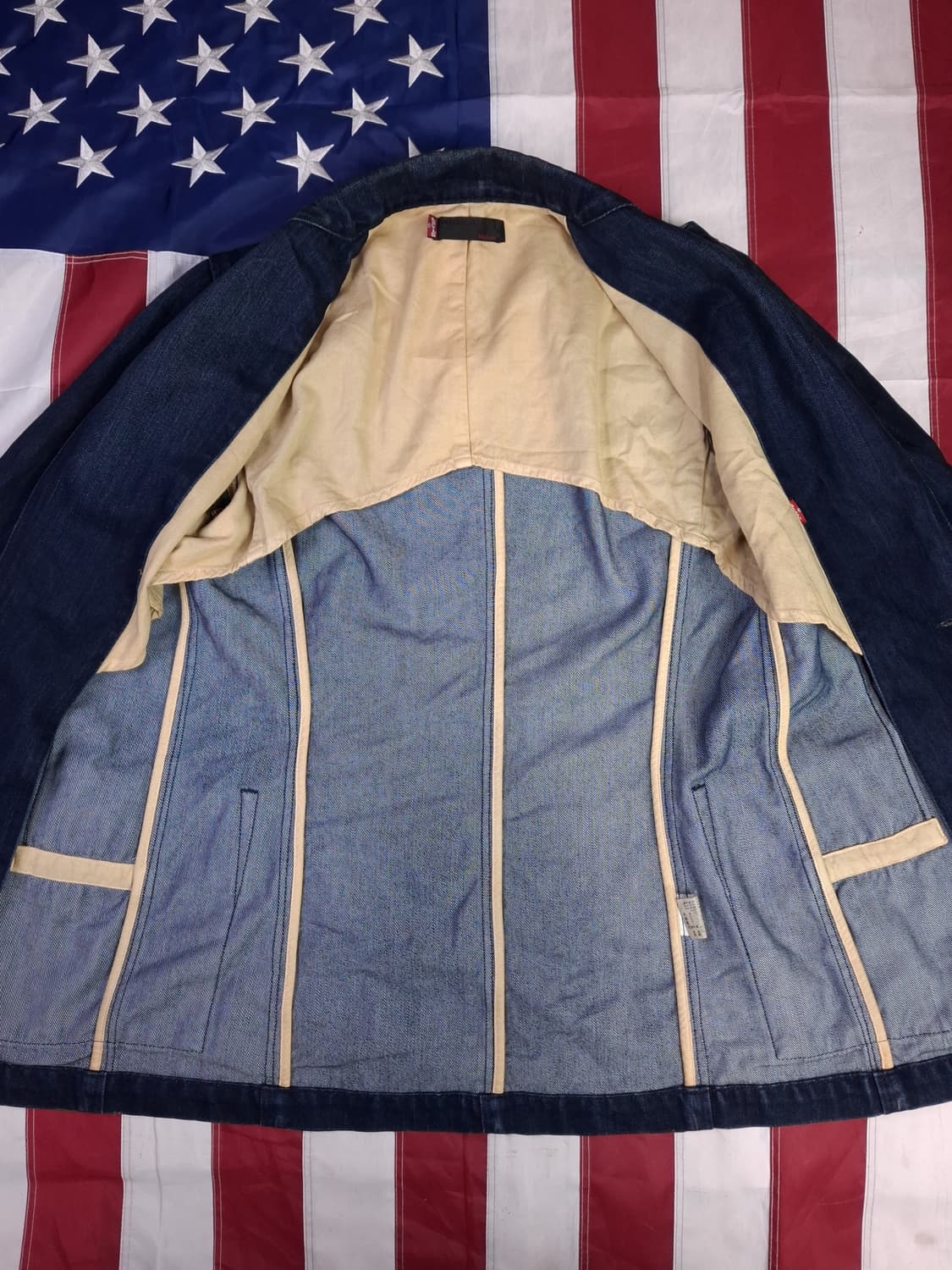 오리지날 일본판 리바이스 레드탭 프리미엄 데님 블레이저 상품이미지10