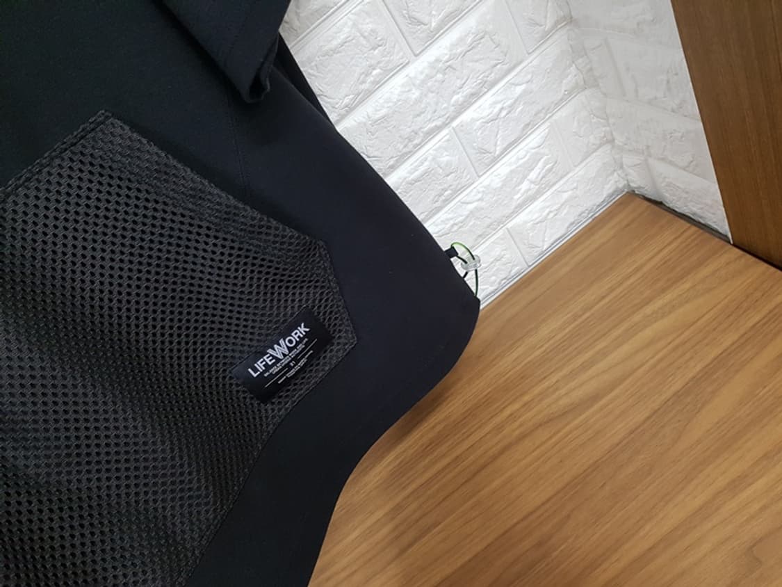 라이프워크 후드 반팔티 남여공용 오버핏 (남성100-105 여성88) 상품이미지2