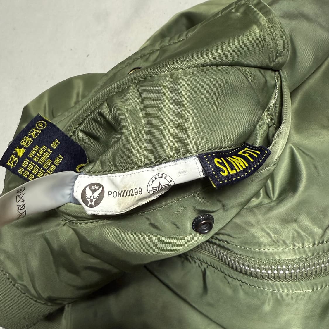 L 알파인더스트리 MA-1 리버시블 항공점퍼 상품이미지6