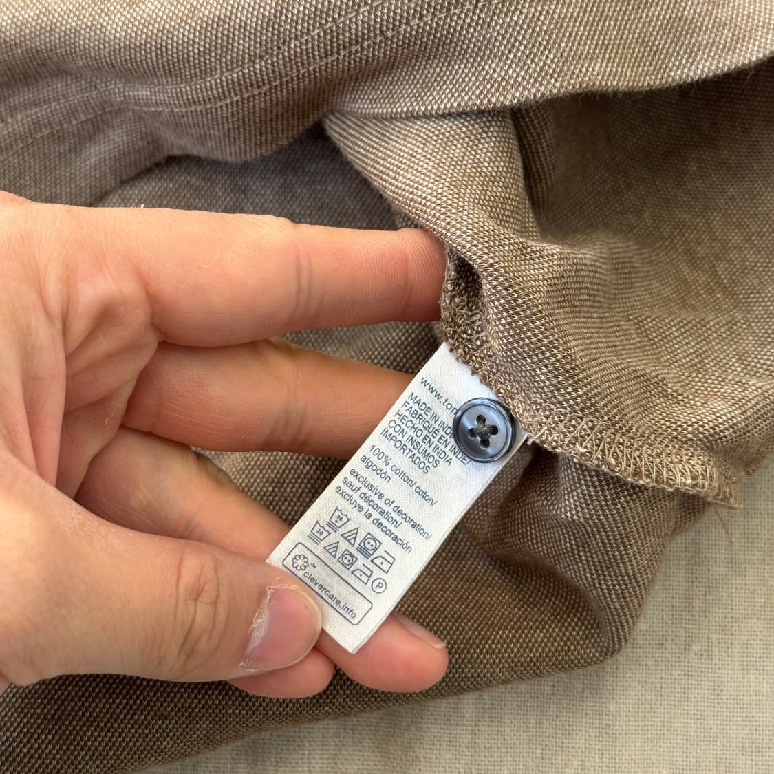 타미힐피거 배색 헨리넥 슬리브 L 상품이미지6