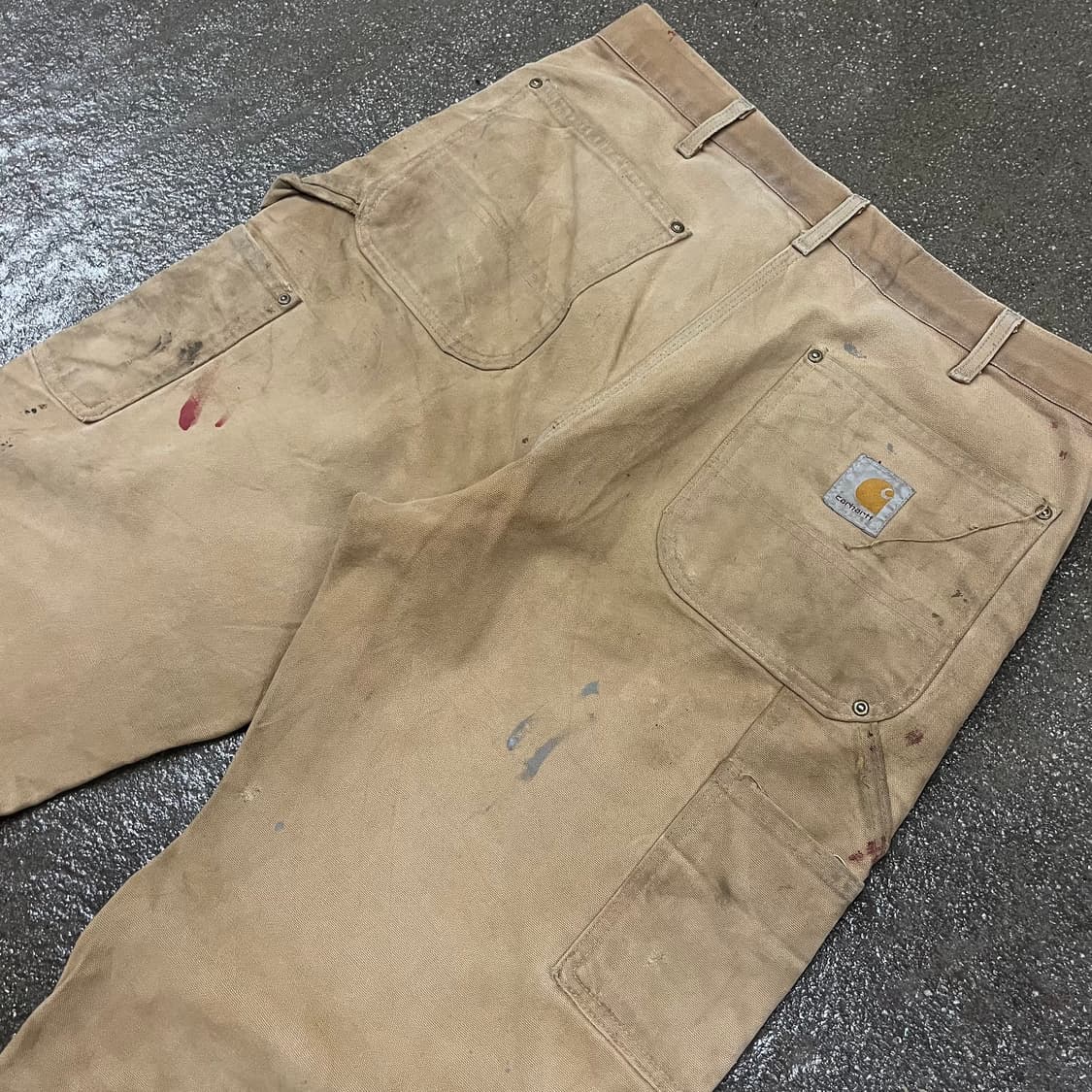 00s USA Carhartt 더블니 워크 팬츠 (34“) 상품이미지5