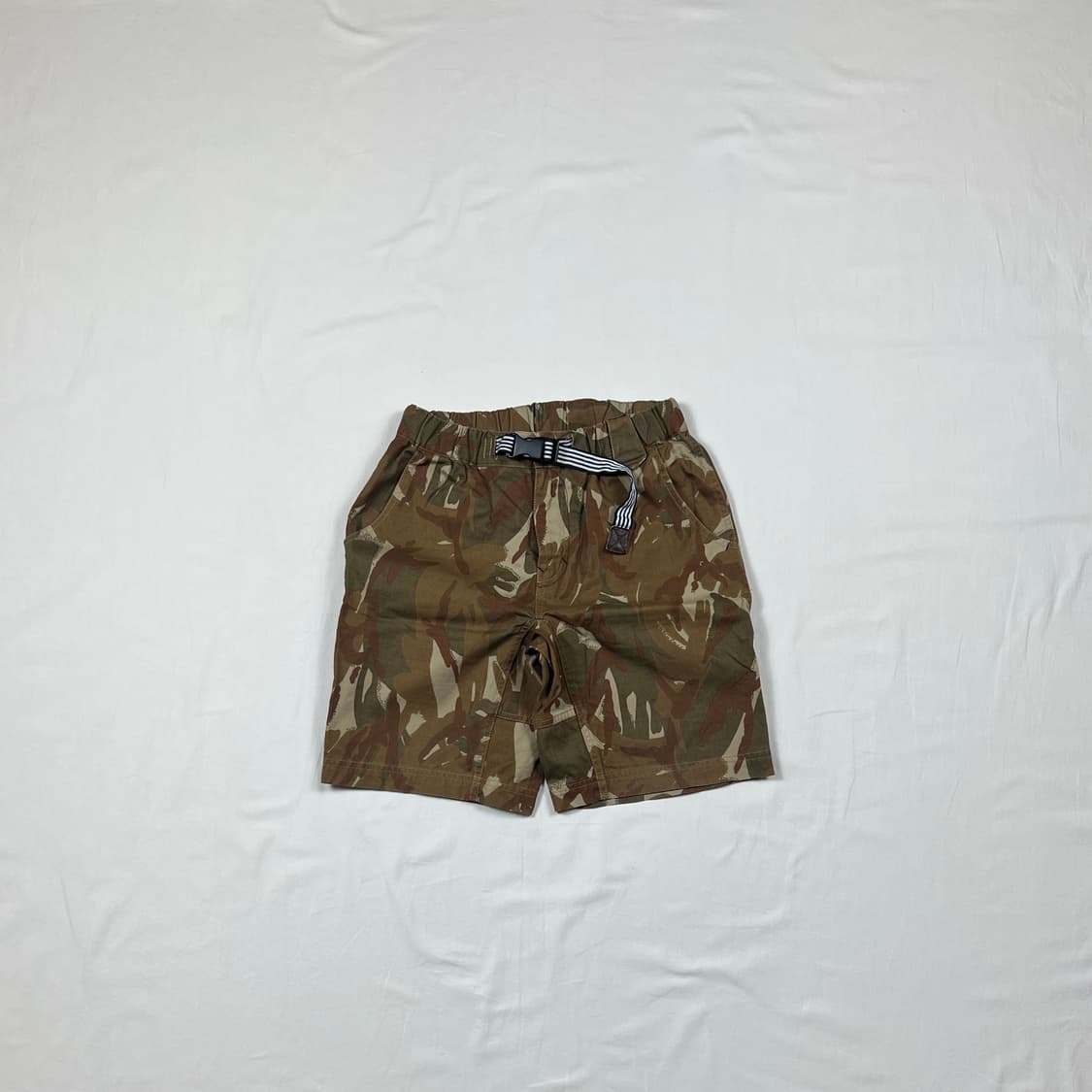 kelen 켈렌 카모패턴 밴딩 스트랩 하프팬츠 반바지 상품이미지1