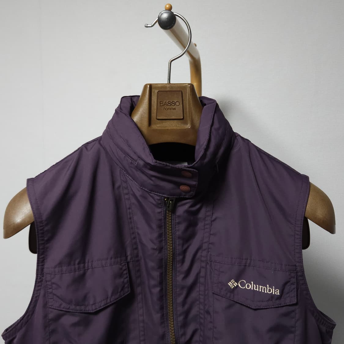 M ) 컬럼비아 여성 퍼플 등산 캠핑 조끼 상품이미지3