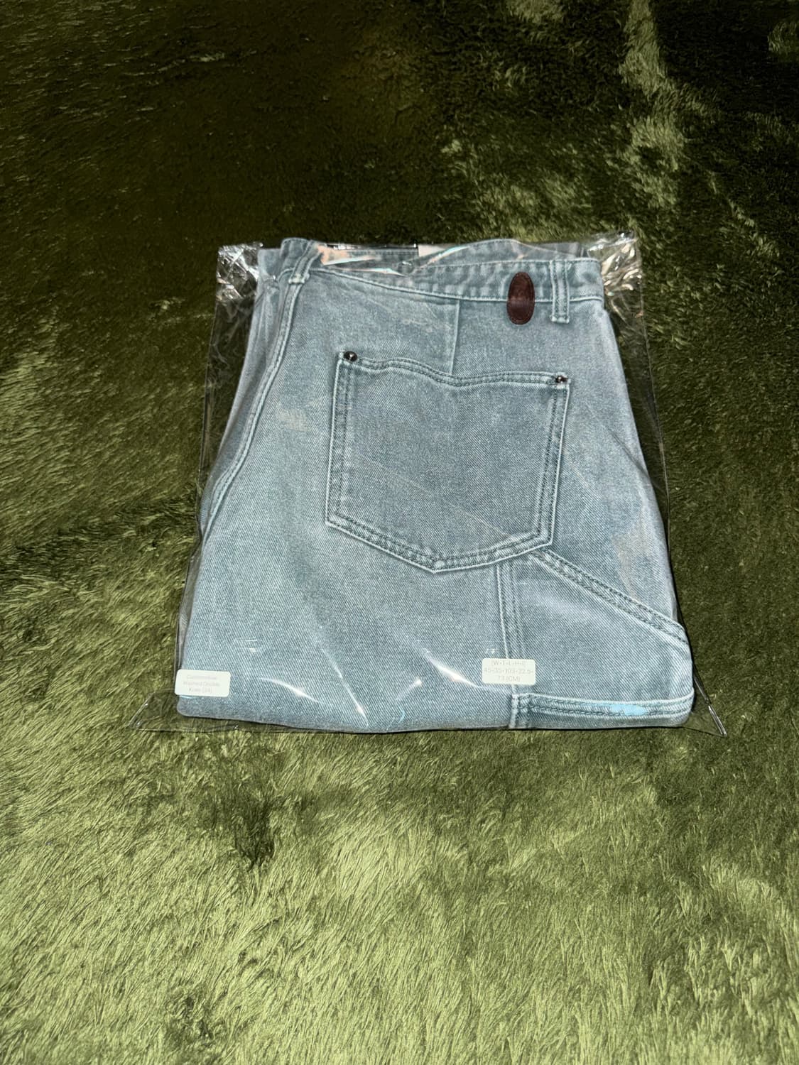 [34] Customellow 커스텀멜로우 워시드 더블니 카펜터 팬츠 상품이미지10