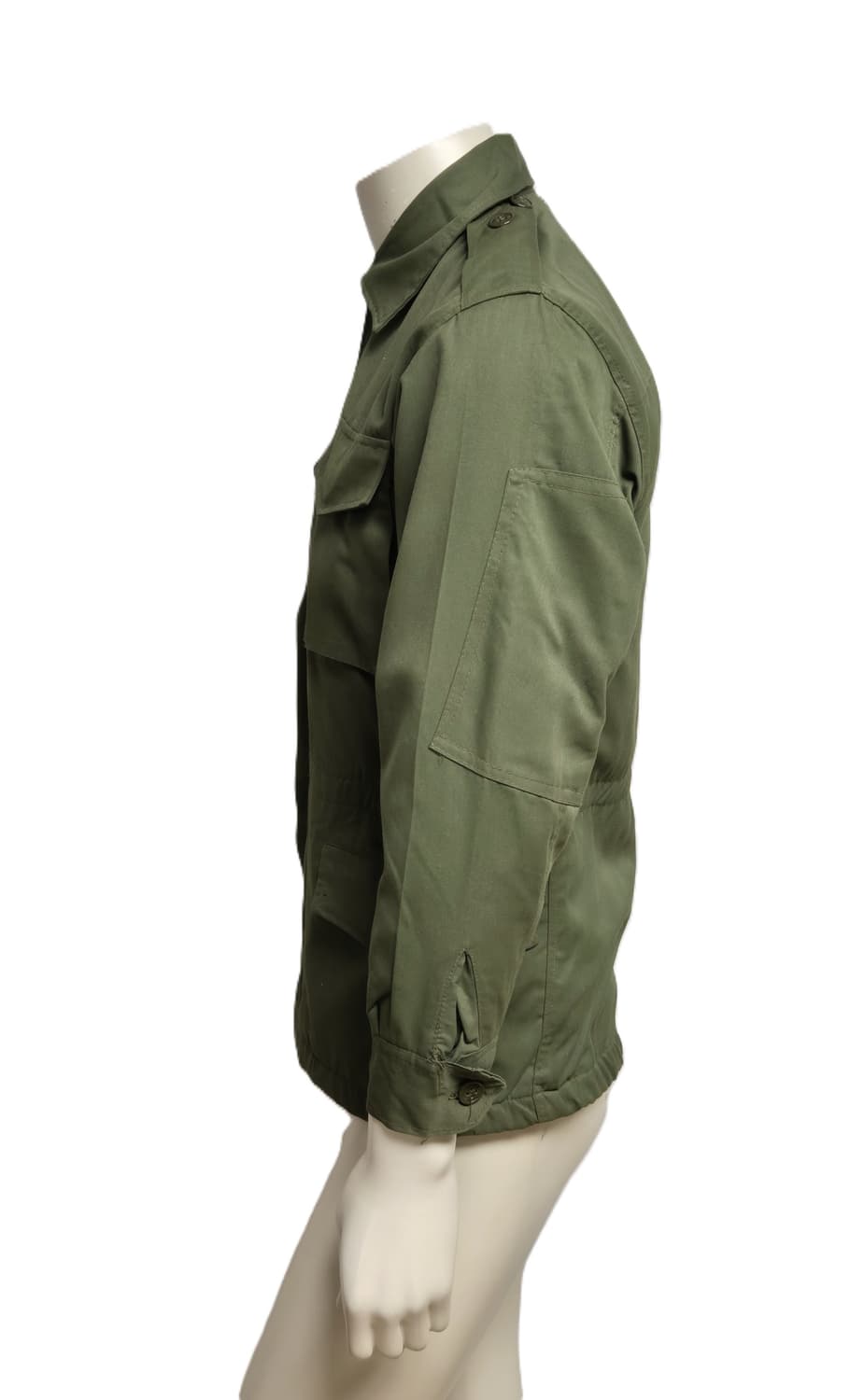 국군 구형 70년대 민무늬 방한복 야전상의 전투복 상의 자켓 (S) 상품이미지2