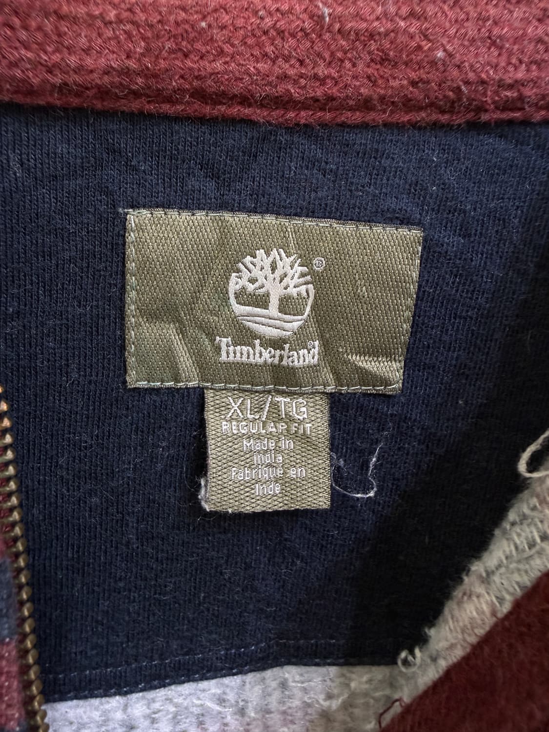 TIMBERLAND 스트라이프 후드 집업  상품이미지6