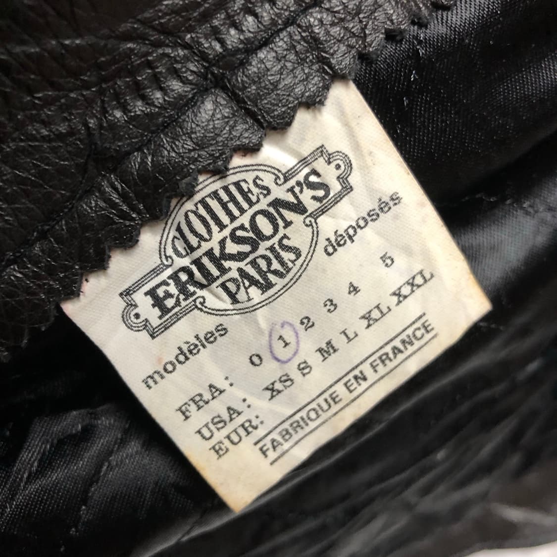 에릭슨 가죽자켓 소가죽 라이더 남성용 상품이미지5