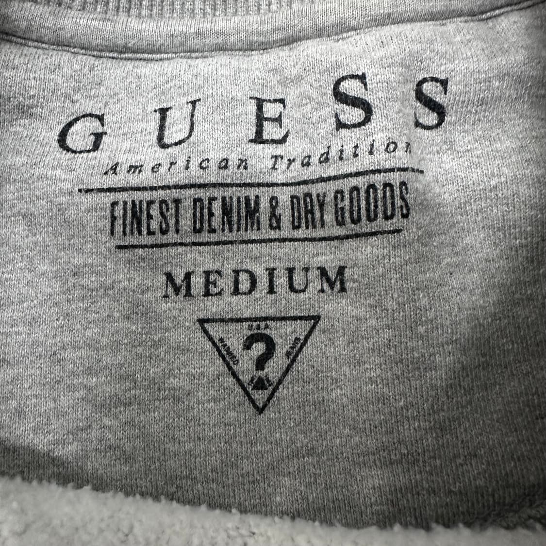 GUESS 게스 맨투맨 그레이 95(M) 상품이미지4