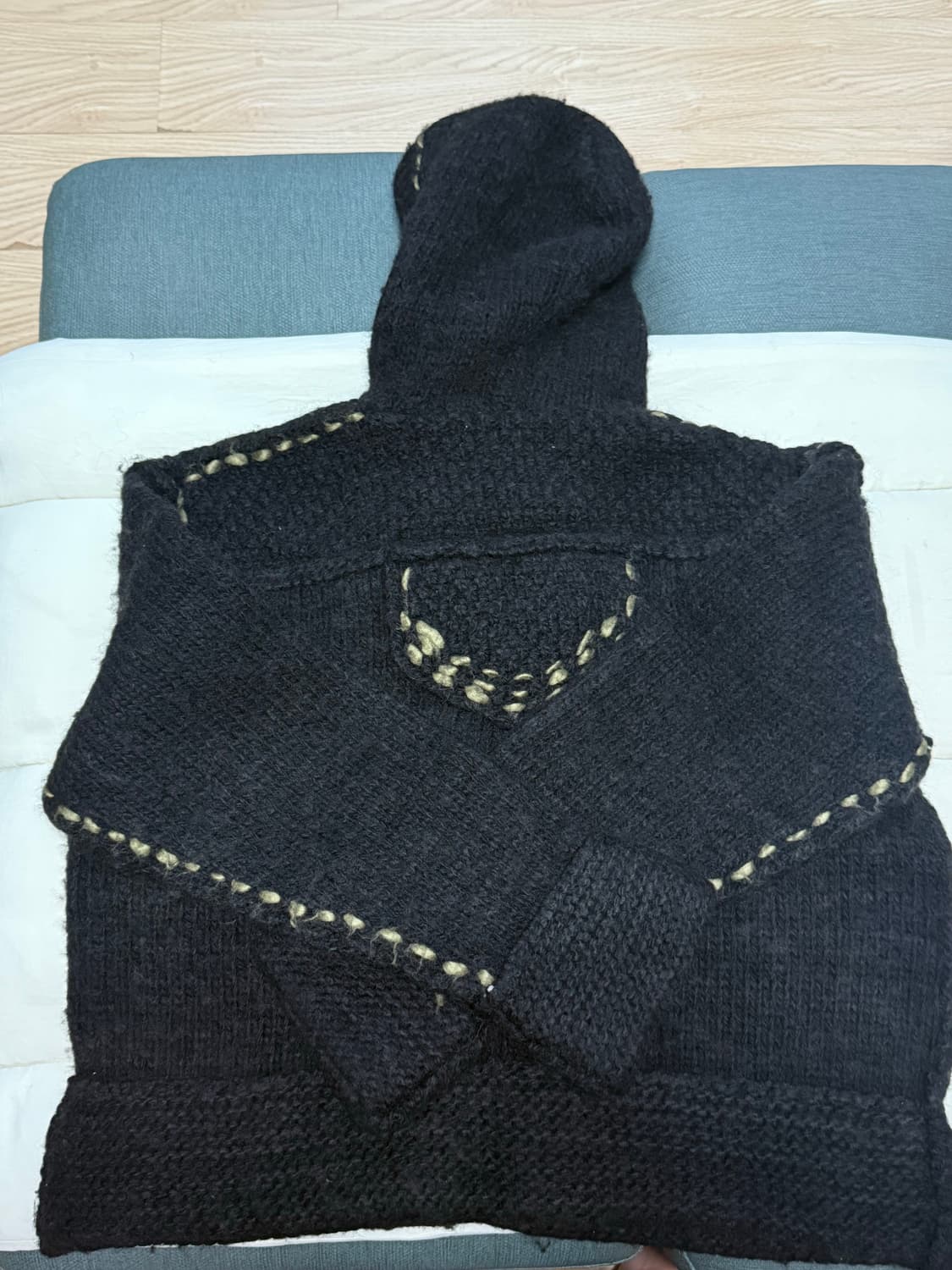 자라 서플라스 니트 후드 L-XL 상품이미지6