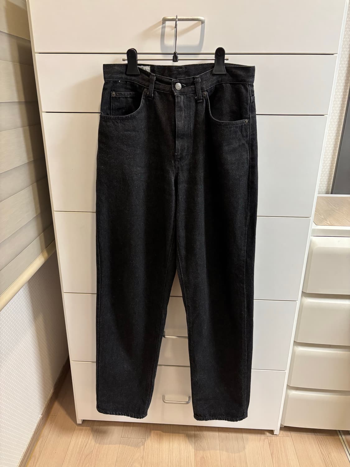 EDWIN 에드윈 블랙 데님 팬츠 31 남녀공용 상품이미지2