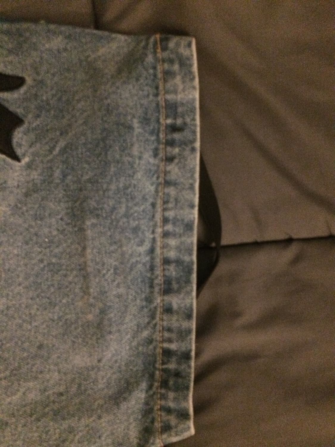 스키즘 인듀싱 PATCH JEANS BLUE 상품이미지4