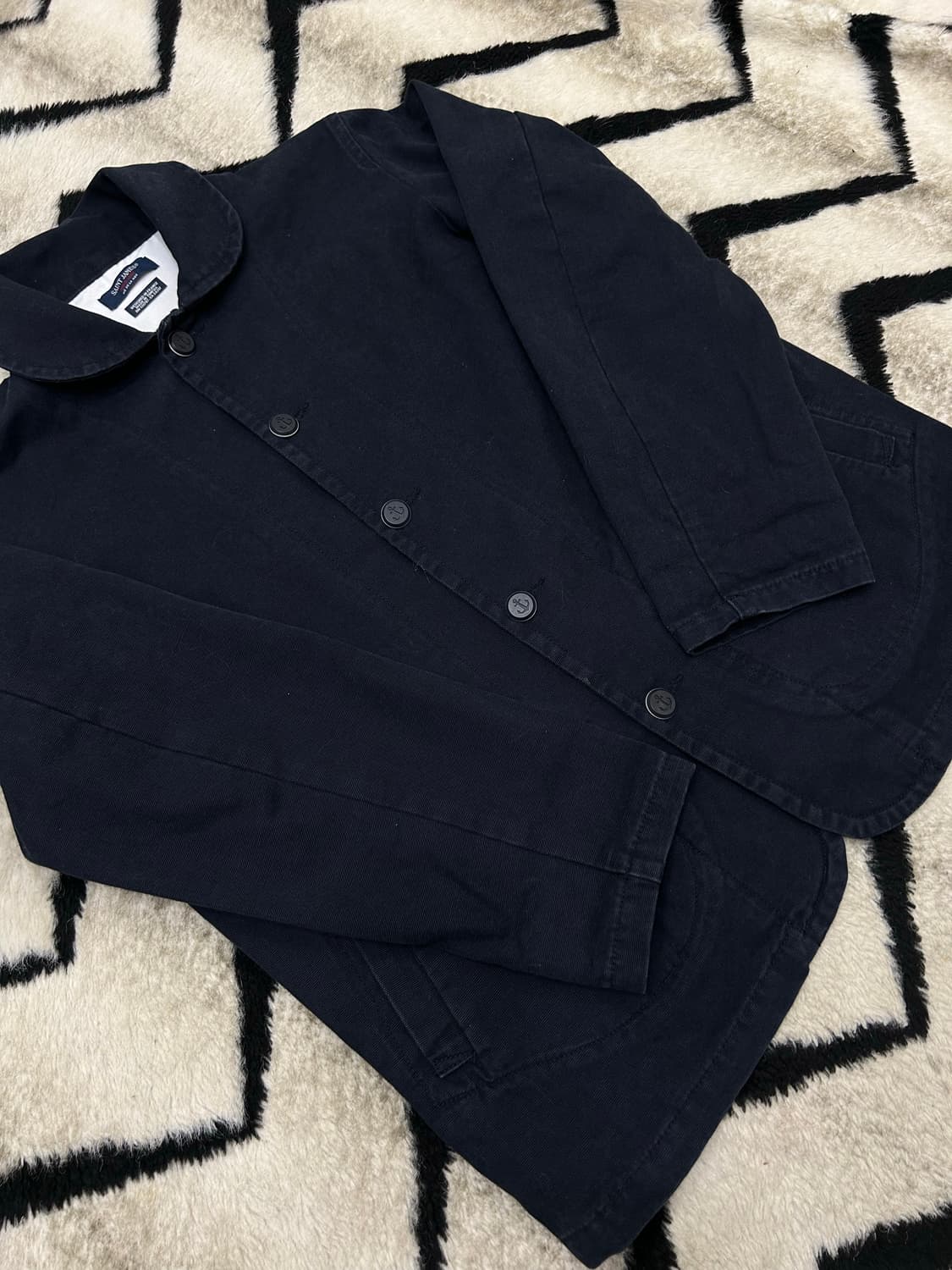 [S]세인트제임스 코튼 마린자켓/짙은네이비 상품이미지3